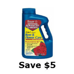 Bayer Advanced Rose & Flower Care Printable Coupon