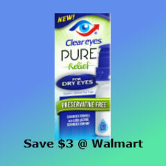Clear Eyes Pure Relief Printable Coupon