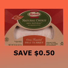 Printable coupon for hormel deli meat