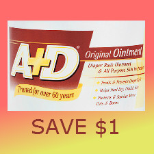 Printable coupon for a and d