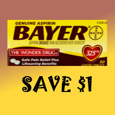 Discount coupon for bayer aspirin