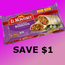 Printable coupon for el monterey