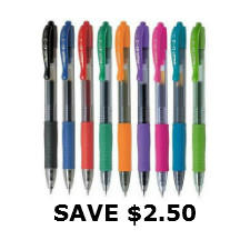 Printable coupons for pilot pens