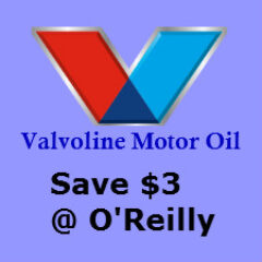 Valvoline Oil $3 Off Printable Coupon