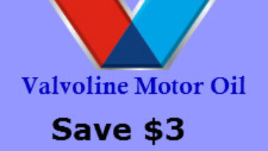 Valvoline Oil $3 Off Printable Coupon