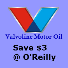 Printable coupon for valvoline motor oil