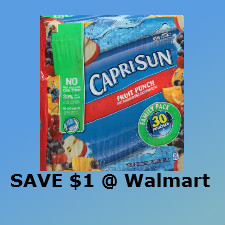 Printable discount coupon for capri sun juice