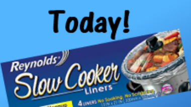 Reynolds Slow Cooker Liners Coupon